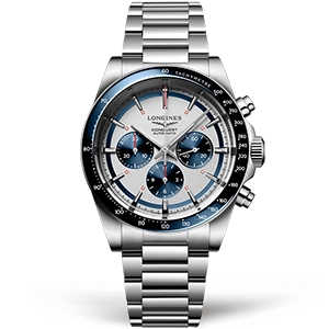 Копия часов Longines Conquest Chronograph 42 L3.835.4.98.6