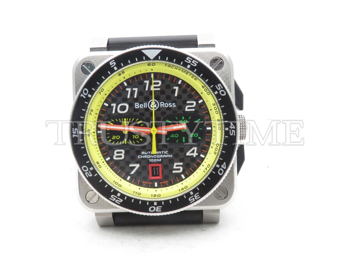Копия часов Bell & Ross BR 03-94 Chronograph R.S.19 BR0394-RS19/SRB