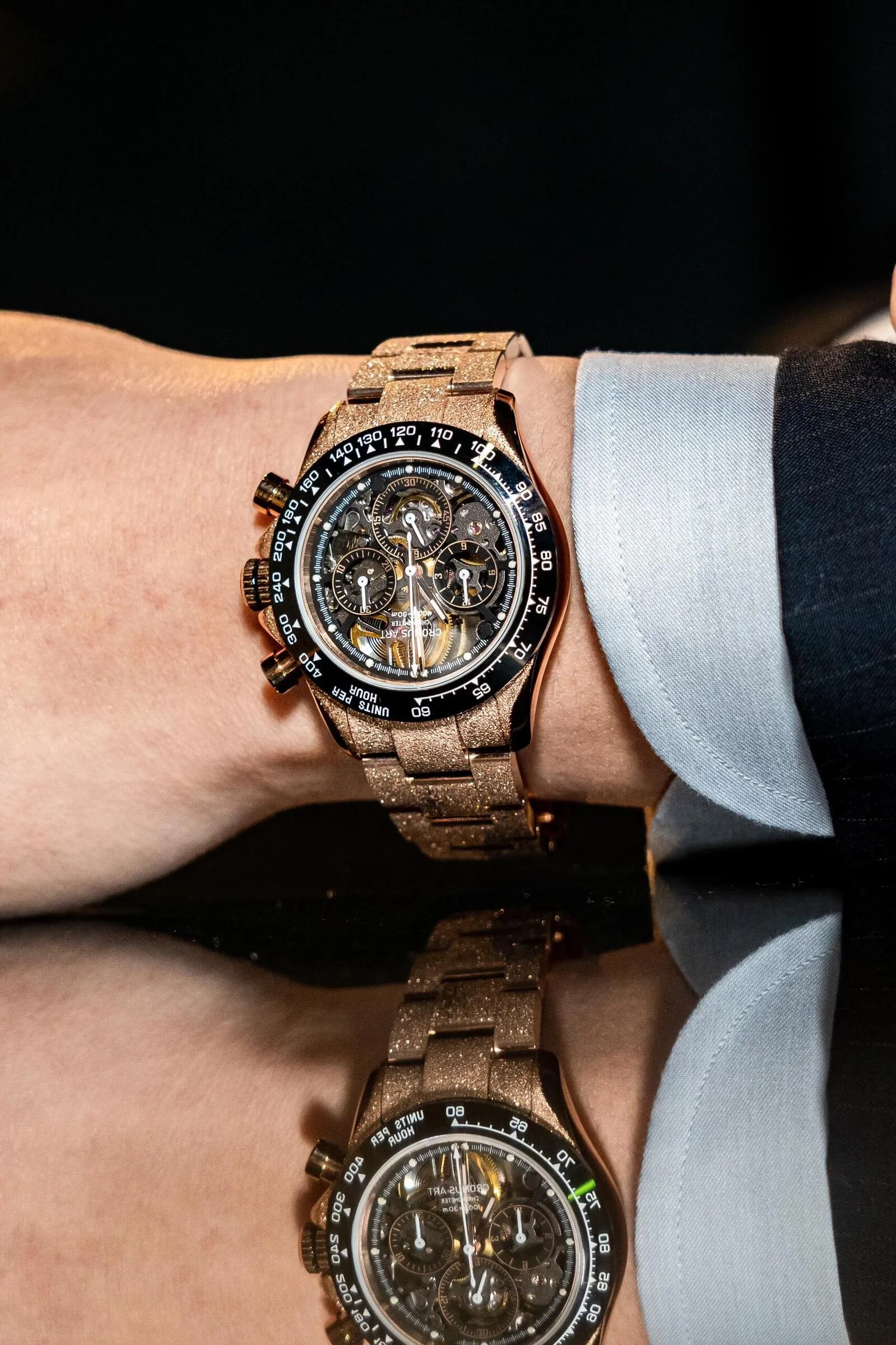 Копия часов CronusArt Stinless Steel Watch CM015-012