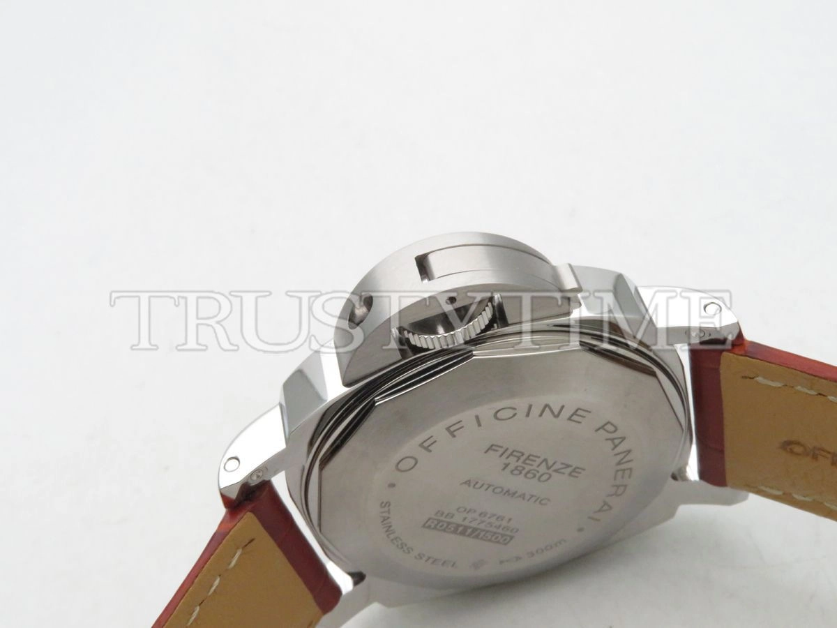 Копия часов Panerai Luminor GMT Automatic Acciaio 44mm PAM00088