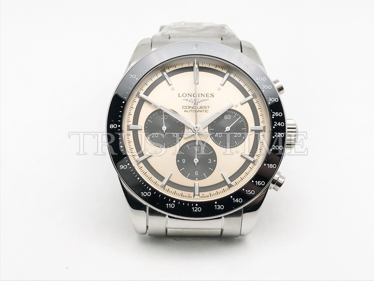 Копия часов Longines Conquest Chronograph 42 L3.835.4.32.6