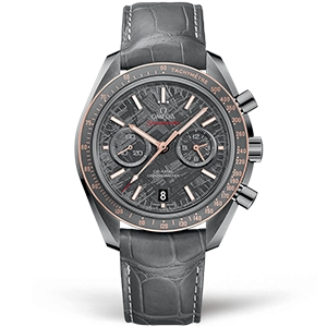 Копия часов Omega Speedmaster Grey Side of the Moon Meteorite 44mm 311.63.44.51.99.001