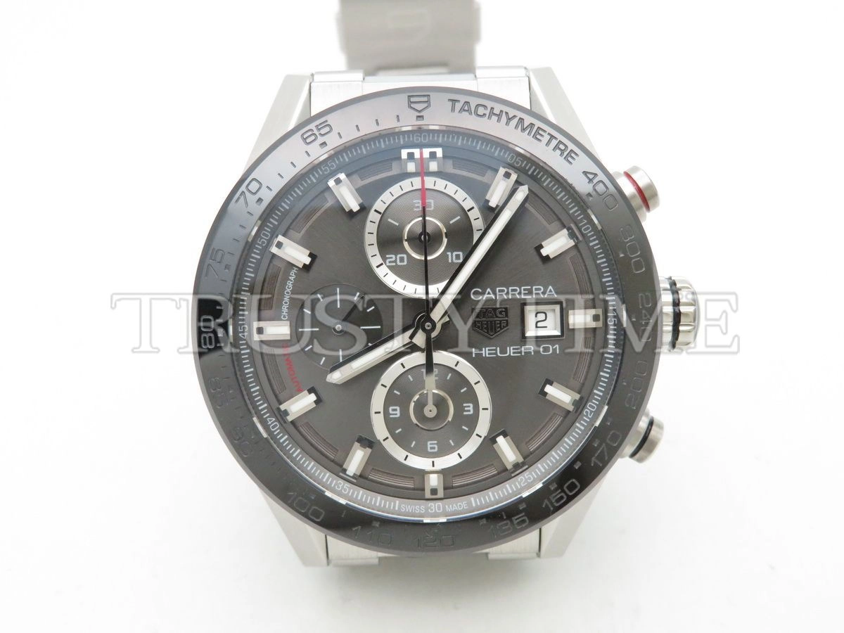 Копия часов Tag Heuer Carrera Calibre Heuer 01 43mm CAR201W.BA0714