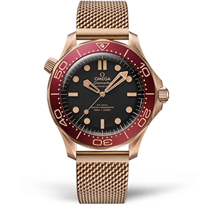 Копия часов Omega Seamaster Diver 300 Co-axial Master Chronometer 42mm 210.90.42.20.01.003