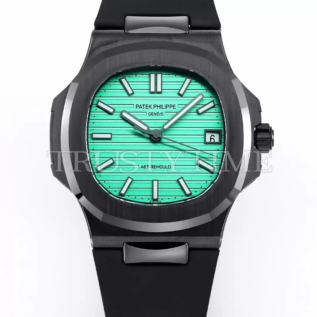 Копия часов Patek Philippe Nautilus 40mm AET Remould Ceramic Tiffany 5711