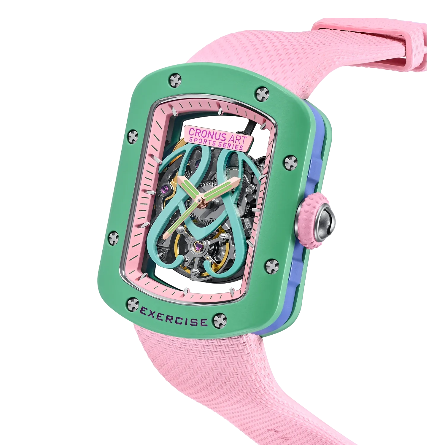 Копия часов CronusArt Carbon Watch CM017-001
