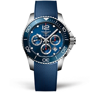 Копия часов Longines Sport Hydroconquest Automatic Chronograph 43mm L3.883.4.96.9