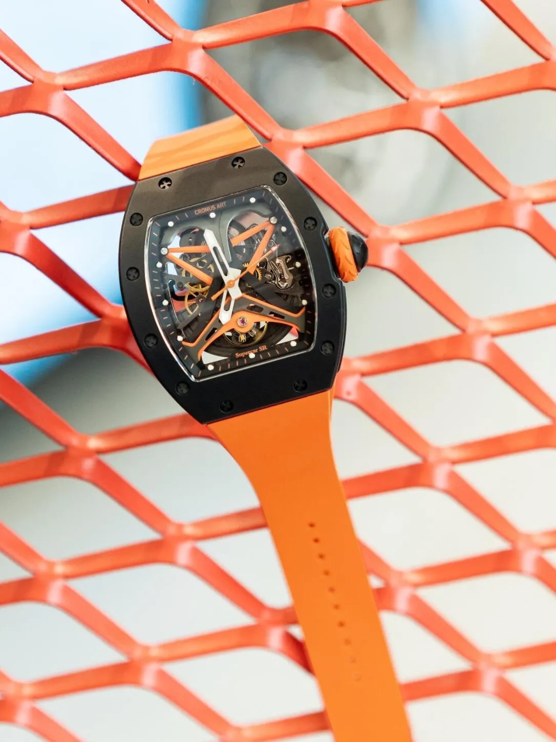 Копия часов CronusArt Carbon Watch CM09-019