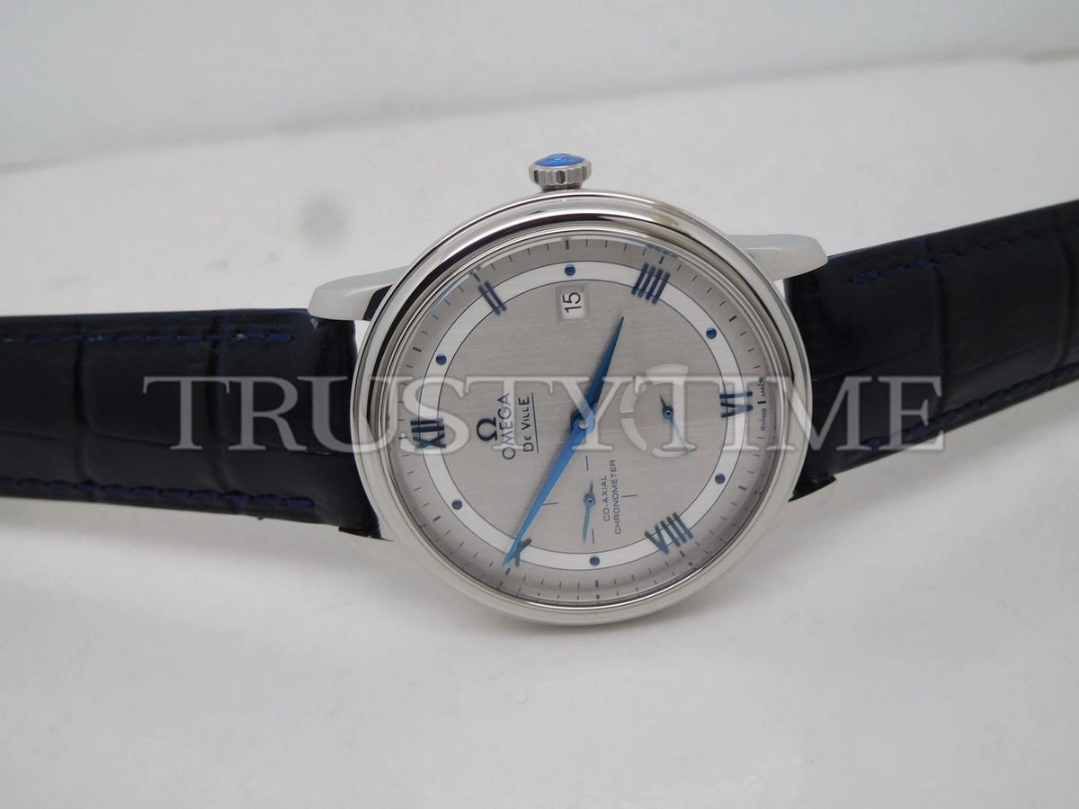 Копия часов Omega De Ville Prestige Co‑Axial Chronometer Power Reserve 39mm 424.13.40.21.02.003