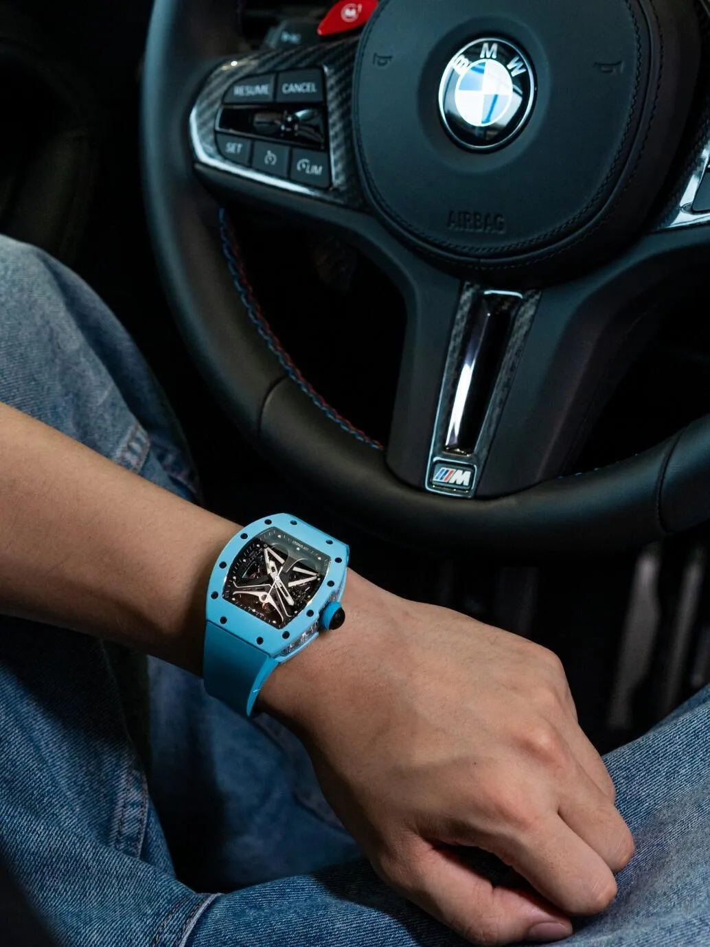 Копия часов CronusArt Carbon Watch CM09-017