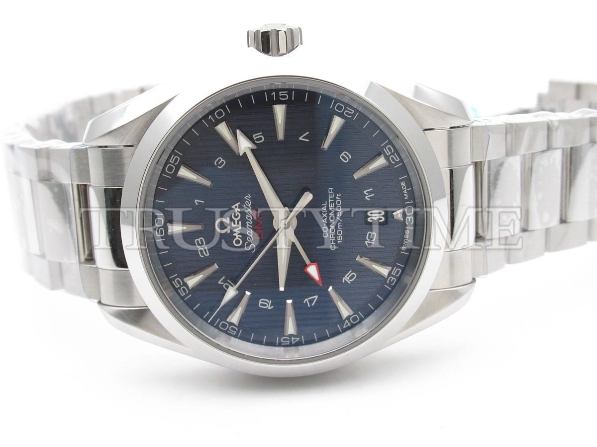 Копия часов Omega Seamaster Aqua Terra 150m Co-Axial Gmt 43mm 231.10.43.22.03.001