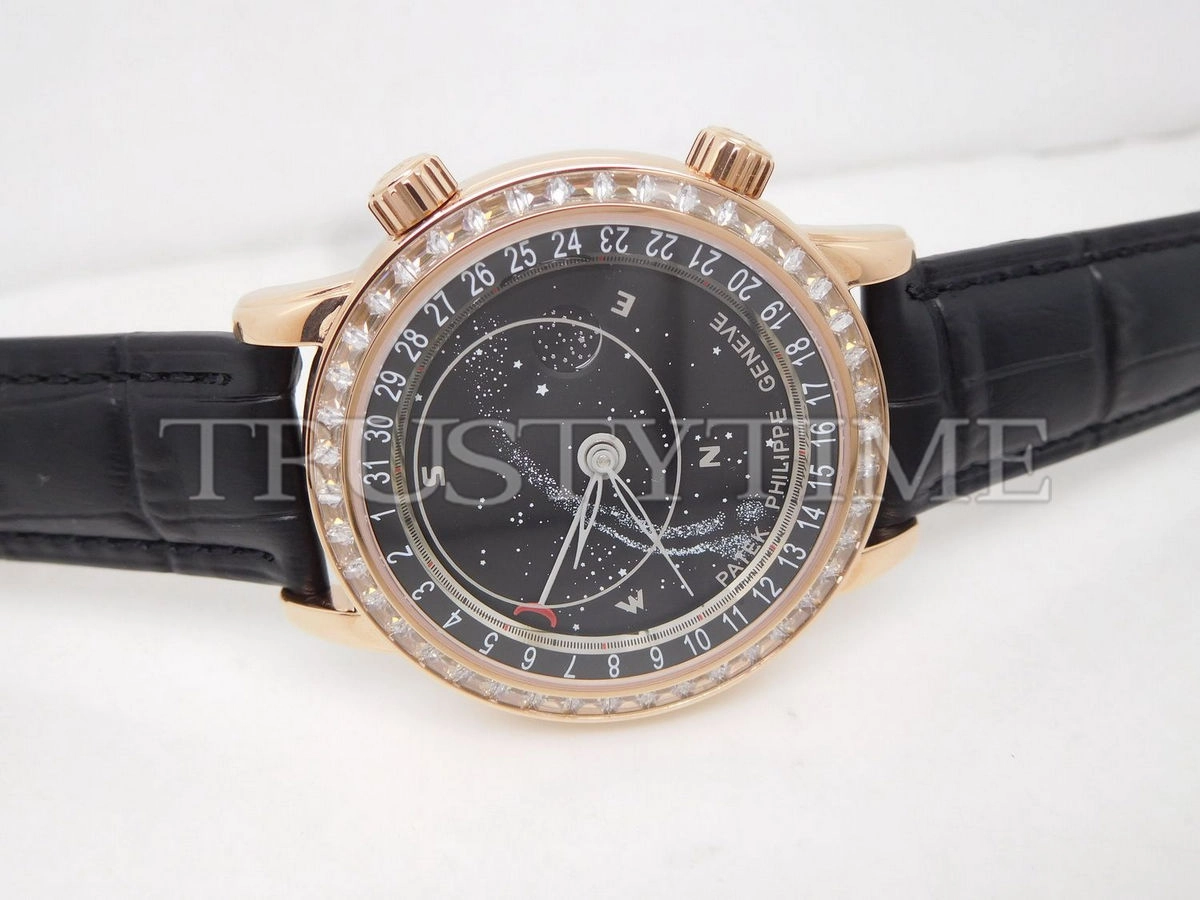Копия часов Patek Philippe Grand Complications Celestial Sky Moon 44mm 6104R-001