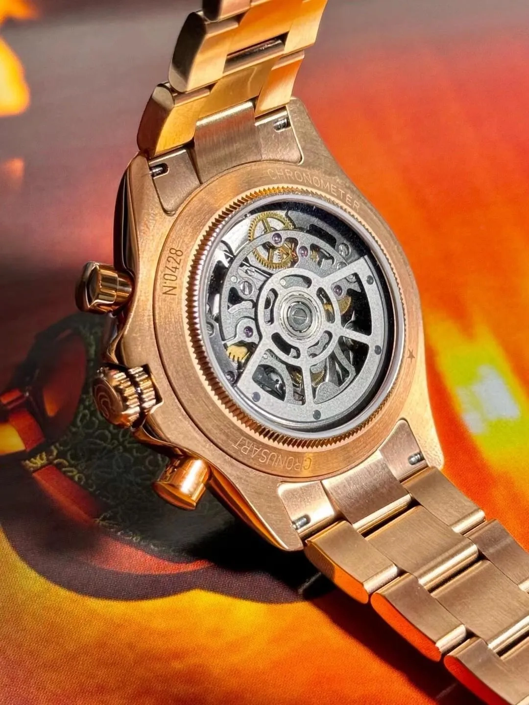 Копия часов CronusArt Stinless Steel Watch CM015-012