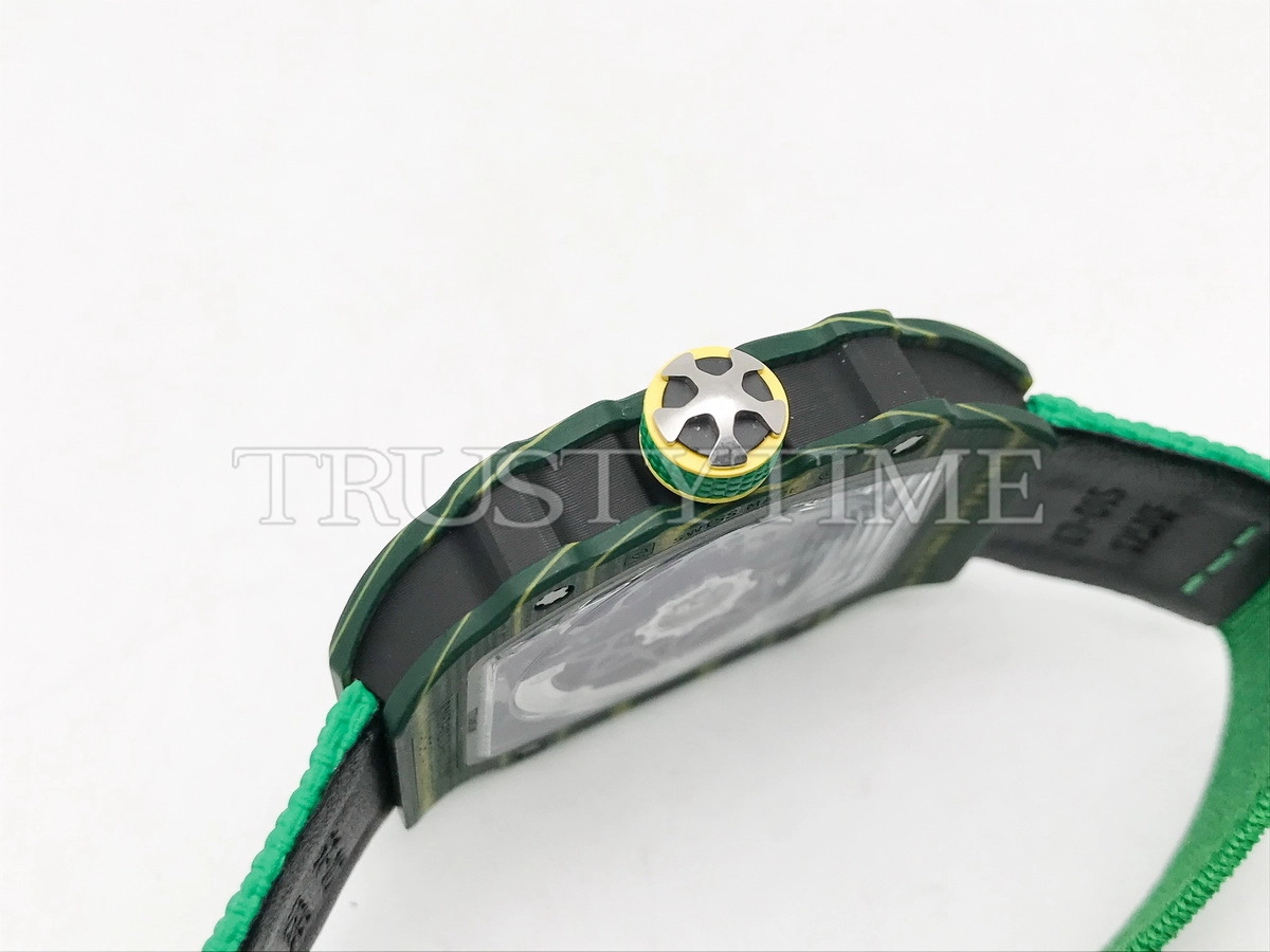 Копия часов Richard Mille RM67-02 Wayde Van Niekerk Green