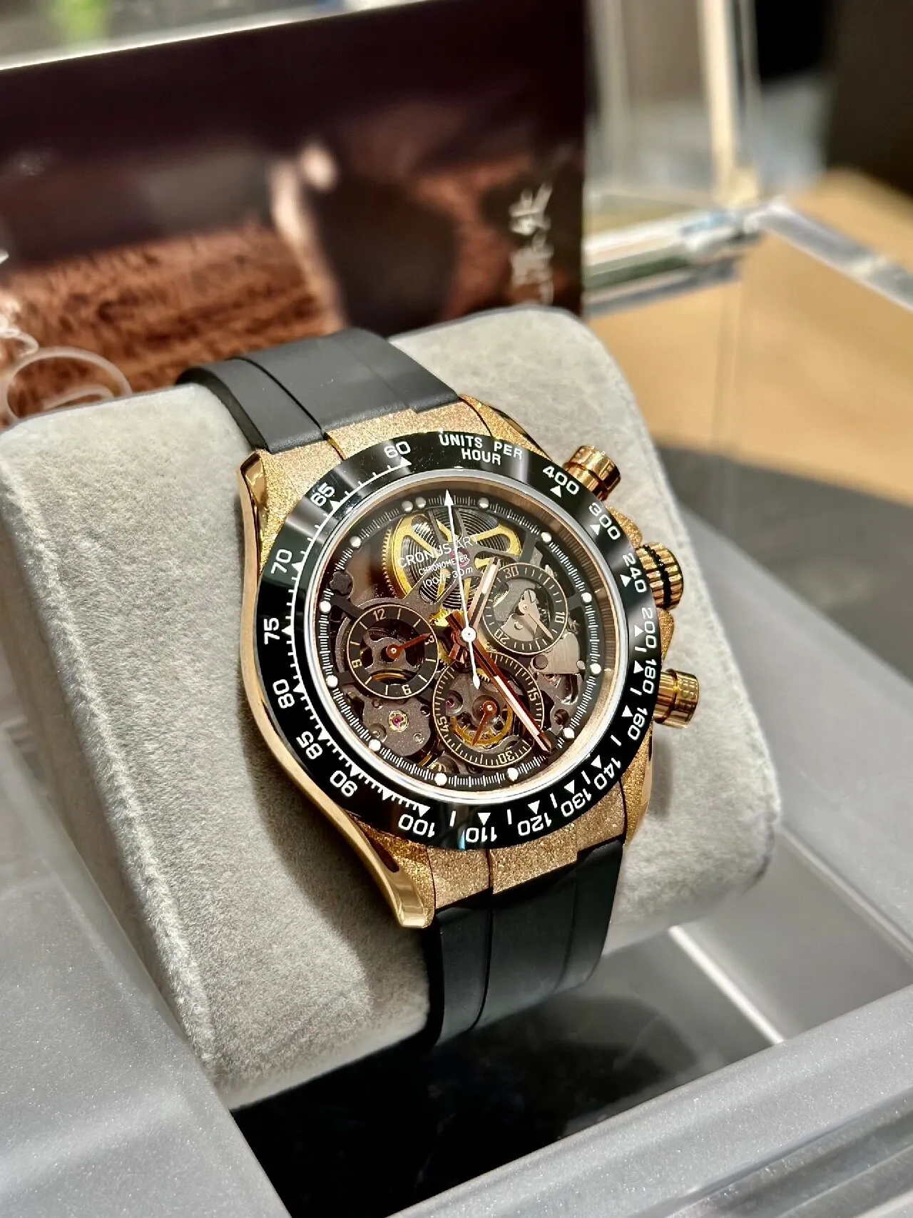 Копия часов CronusArt Stinless Steel Watch CM015-008