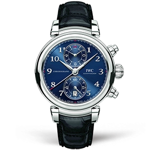 Копия часов IWC Da Vinci Chronograph Edition laureus Sport For Good Foundation 42mm IW393402