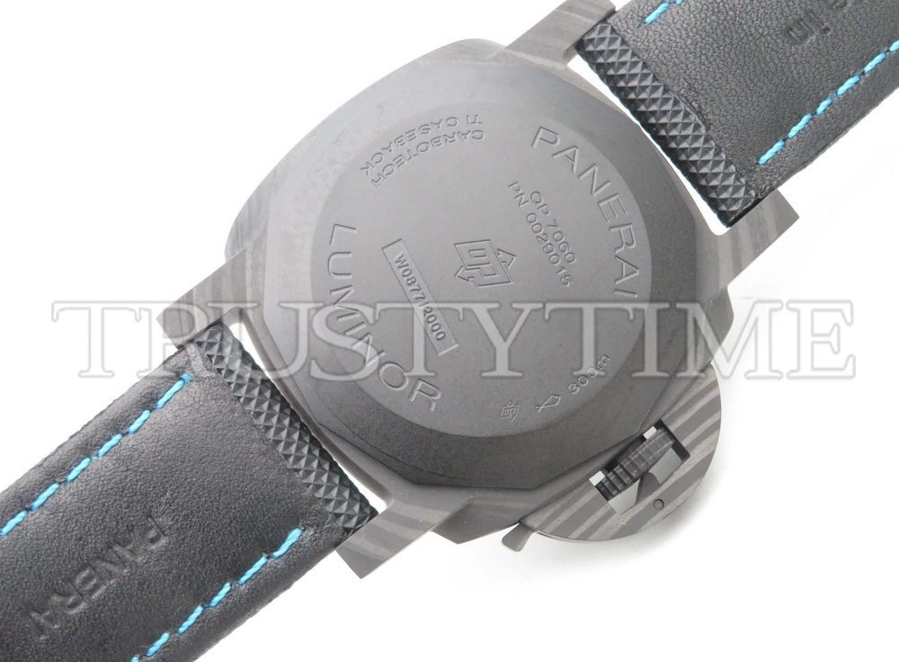 Копия часов Panerai Luminor 1950 3 Days Automatic Carbotech 44mm PAM01661