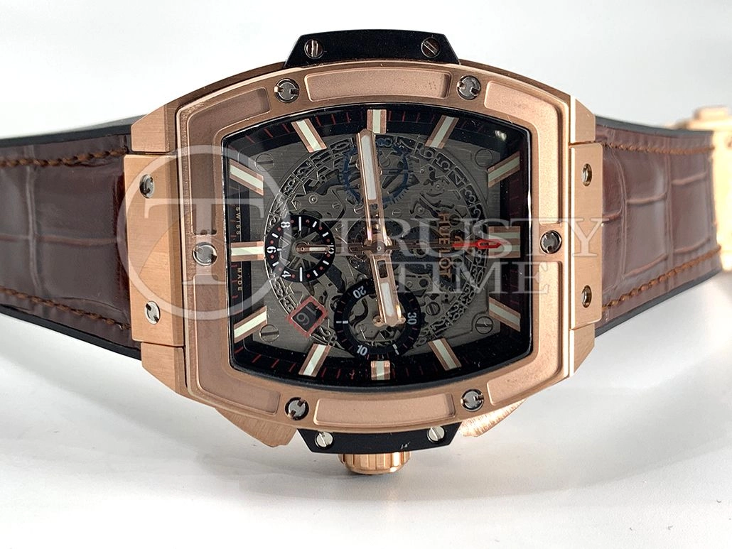 Копия часов Hublot Spirit of Big Bang 45 King Gold 601.OX.0183.LR