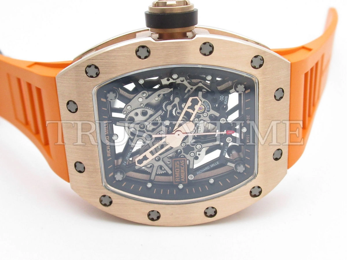 Копия часов Richard Mille RM035-02 Americas Skeleton
