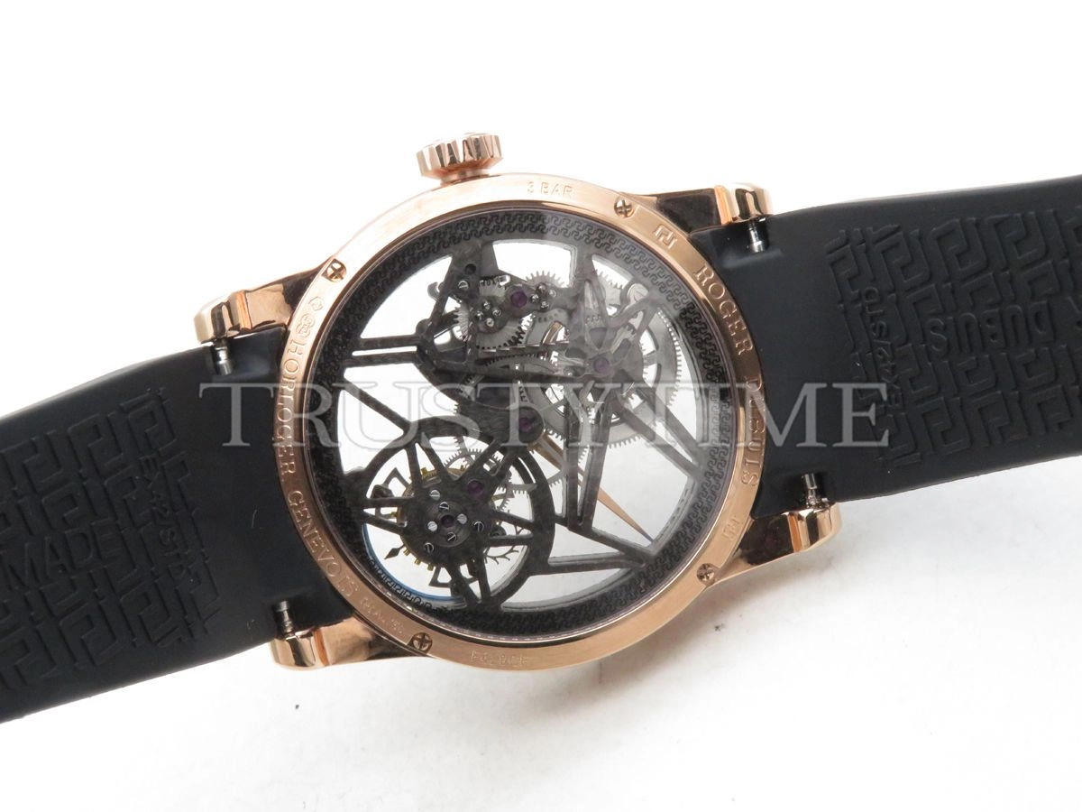 Копия часов Roger Dubuis Excalibur Skeleton Flying Tourbillon