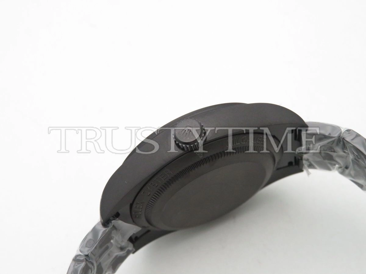 Копия часов Rolex Milgauss Label Noir Tourbillon 43mm