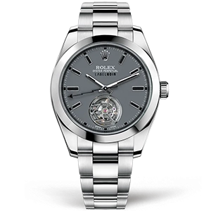 Копия часов Rolex Milgauss Label Noir Tourbillon 43mm