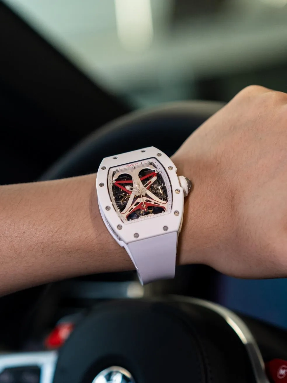 Копия часов CronusArt Carbon Watch CM09-016