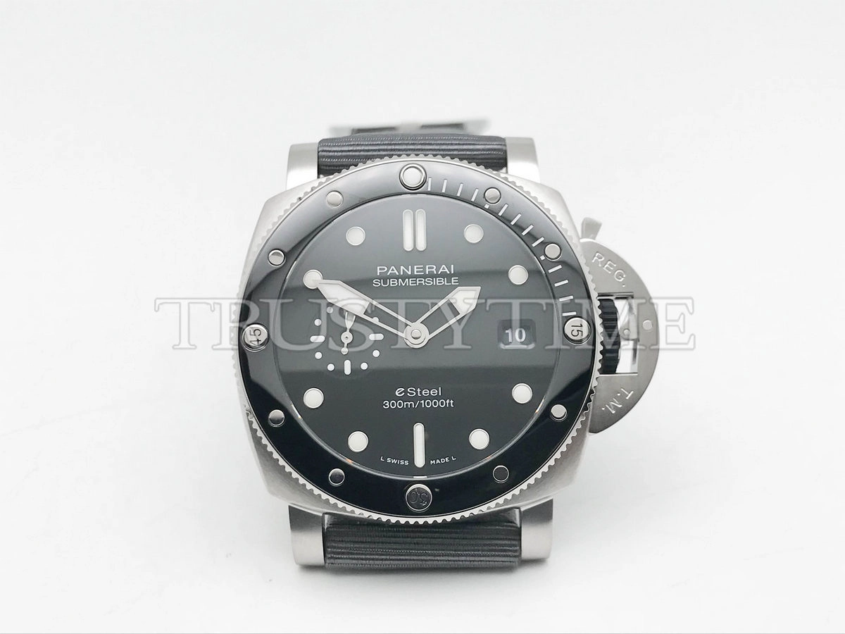 Копия часов Panerai Submersible QuarantaQuattro ESteel Grigio Roccia 44mm PAM01288