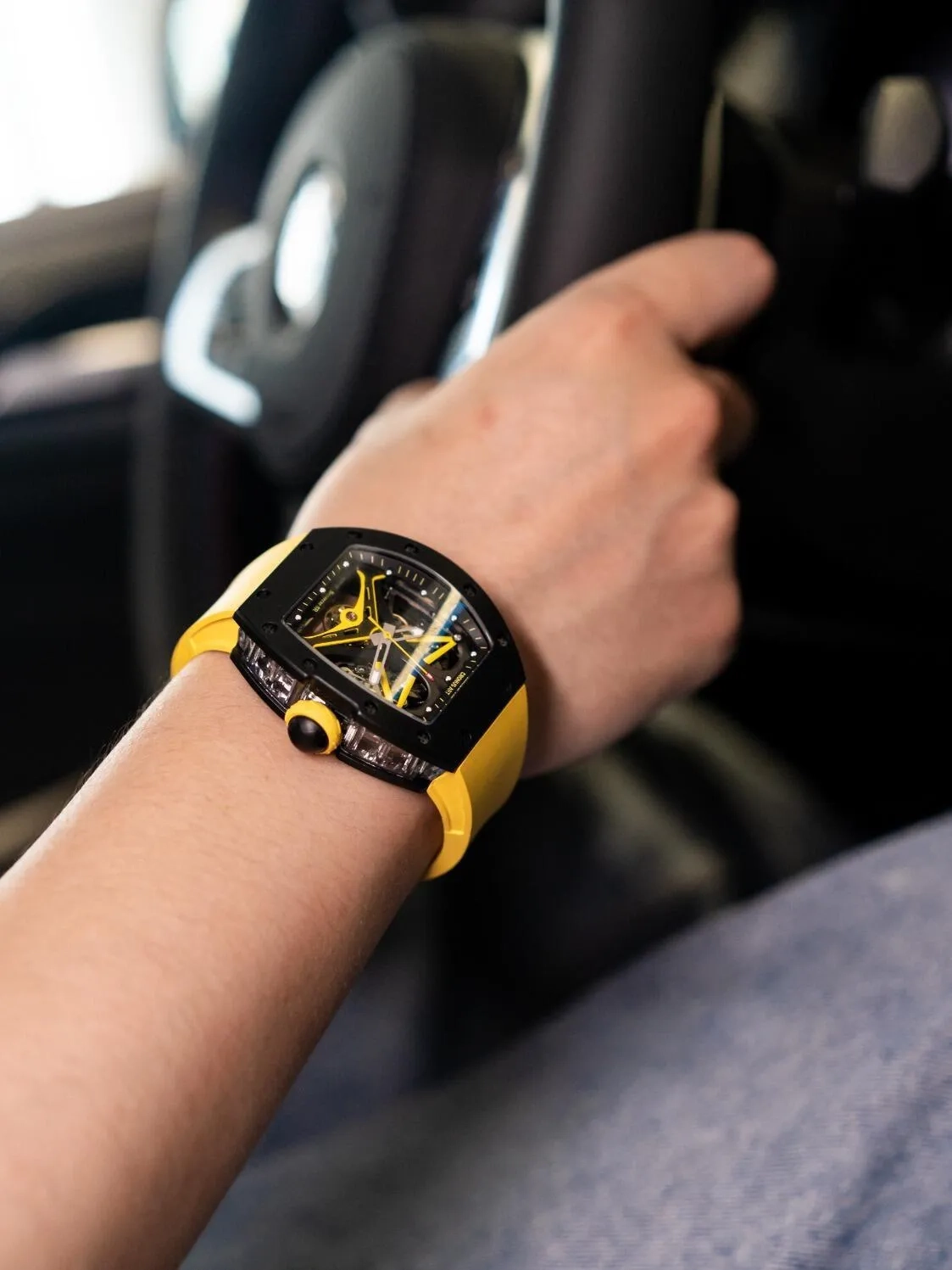 Копия часов CronusArt Carbon Watch CM09-020