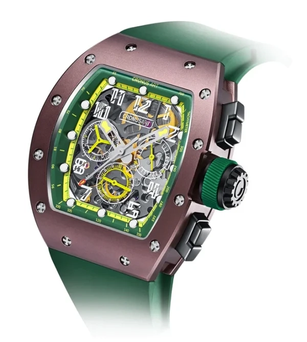 Копия часов CronusArt Carbon Watch CM09-006
