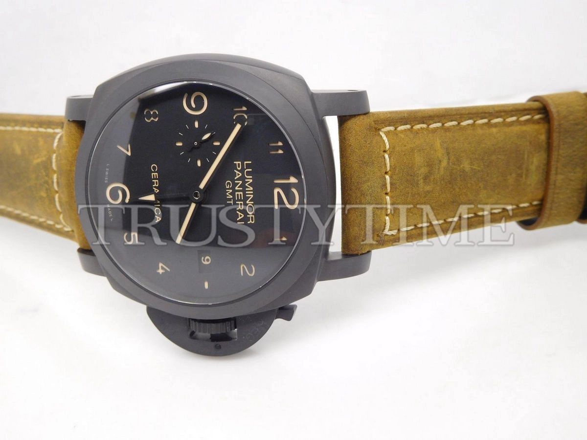 Копия часов Panerai Luminor 1950 3 Days GMT Automatic Ceramica 44mm PAM00441