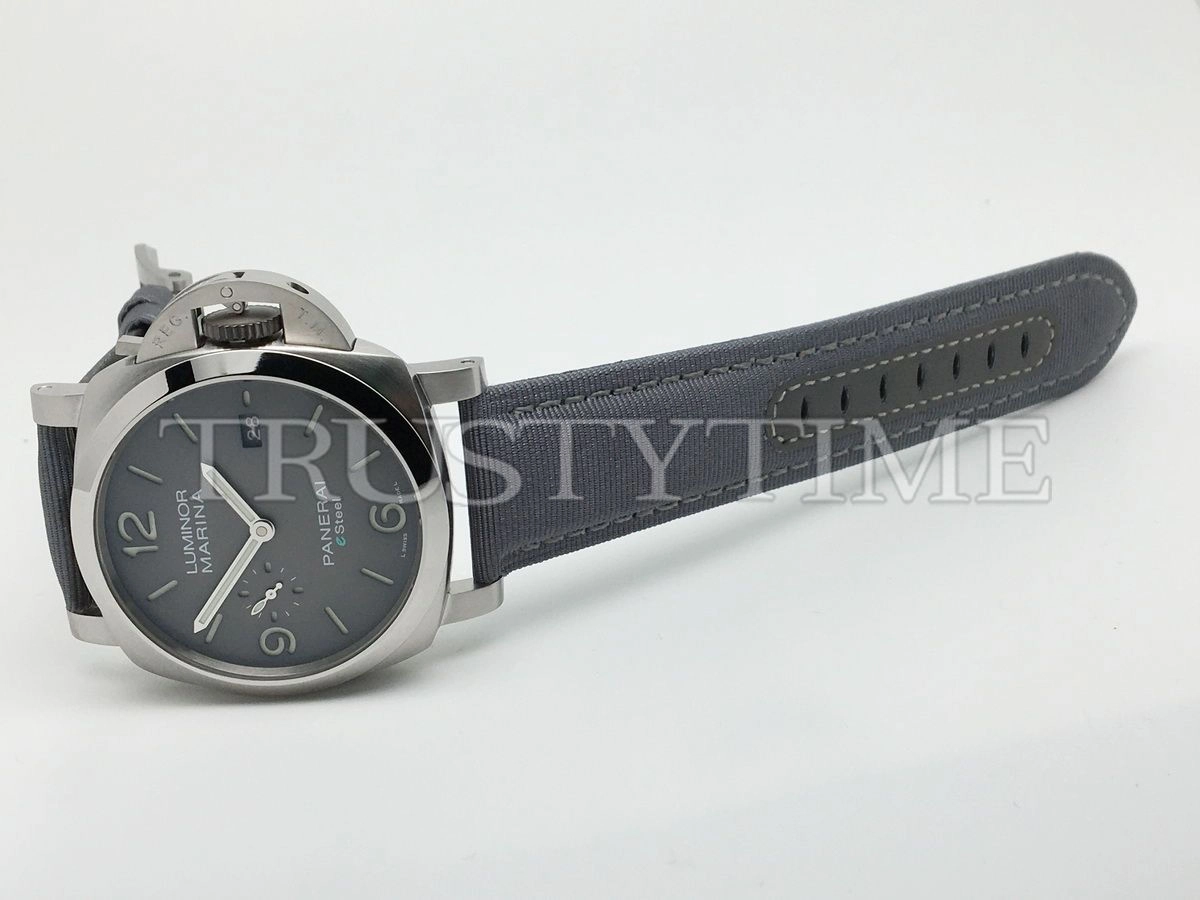 Копия часов Panerai Luminor 1950 Marina 3 Days Automatic eSteel Grigio Roccia 44mm PAM01358