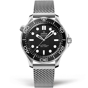 Копия часов Omega Seamaster Diver 300 Co-axial Master Chronometer 42mm 210.30.42.20.01.010
