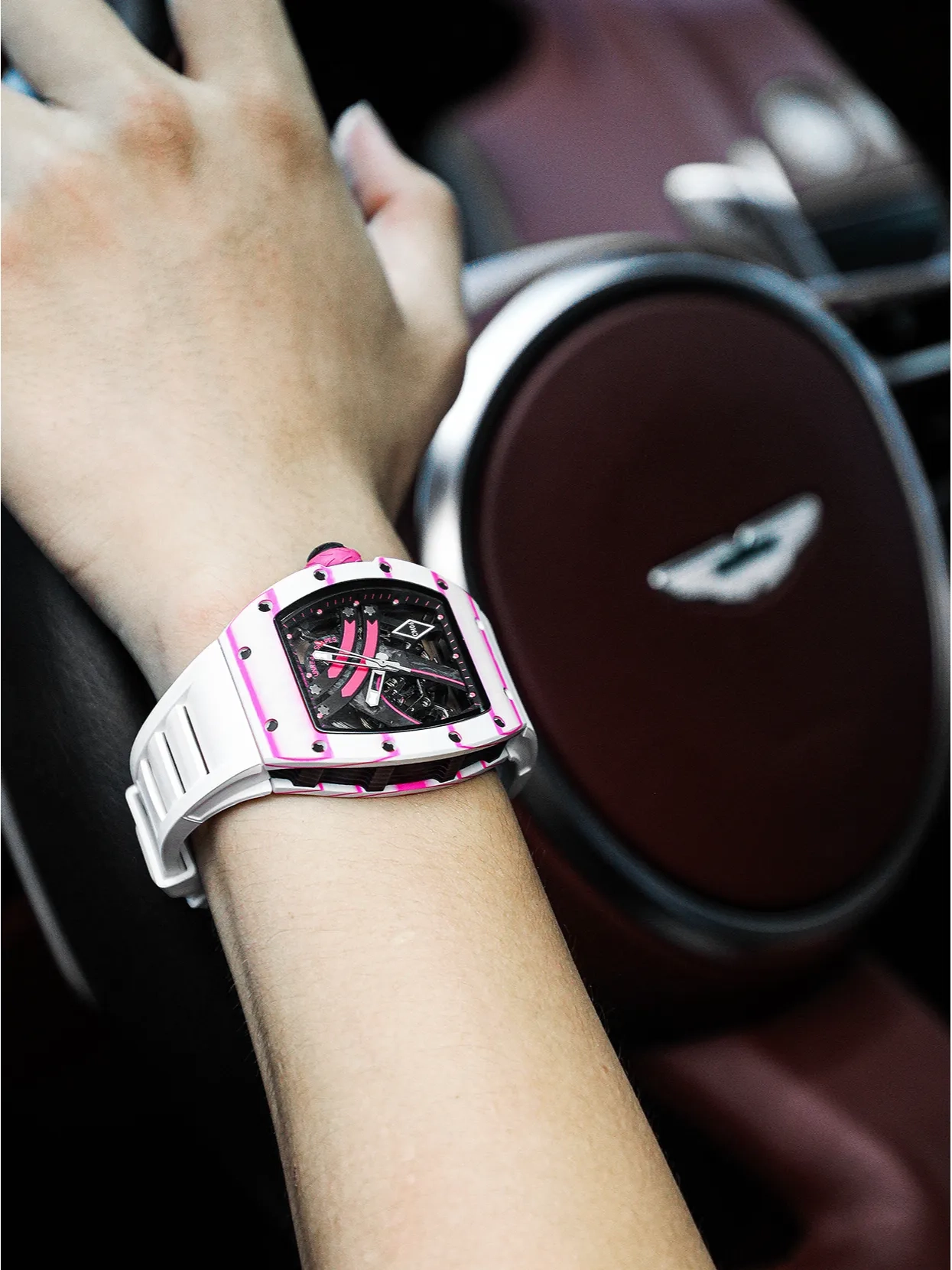 Копия часов CronusArt NTPT Carbon Fiber Watch CM06-P