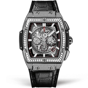 Копия часов Hublot Spirit of Big Bang 45 Titanium Jewellery 601.NX.0173.LR.0904