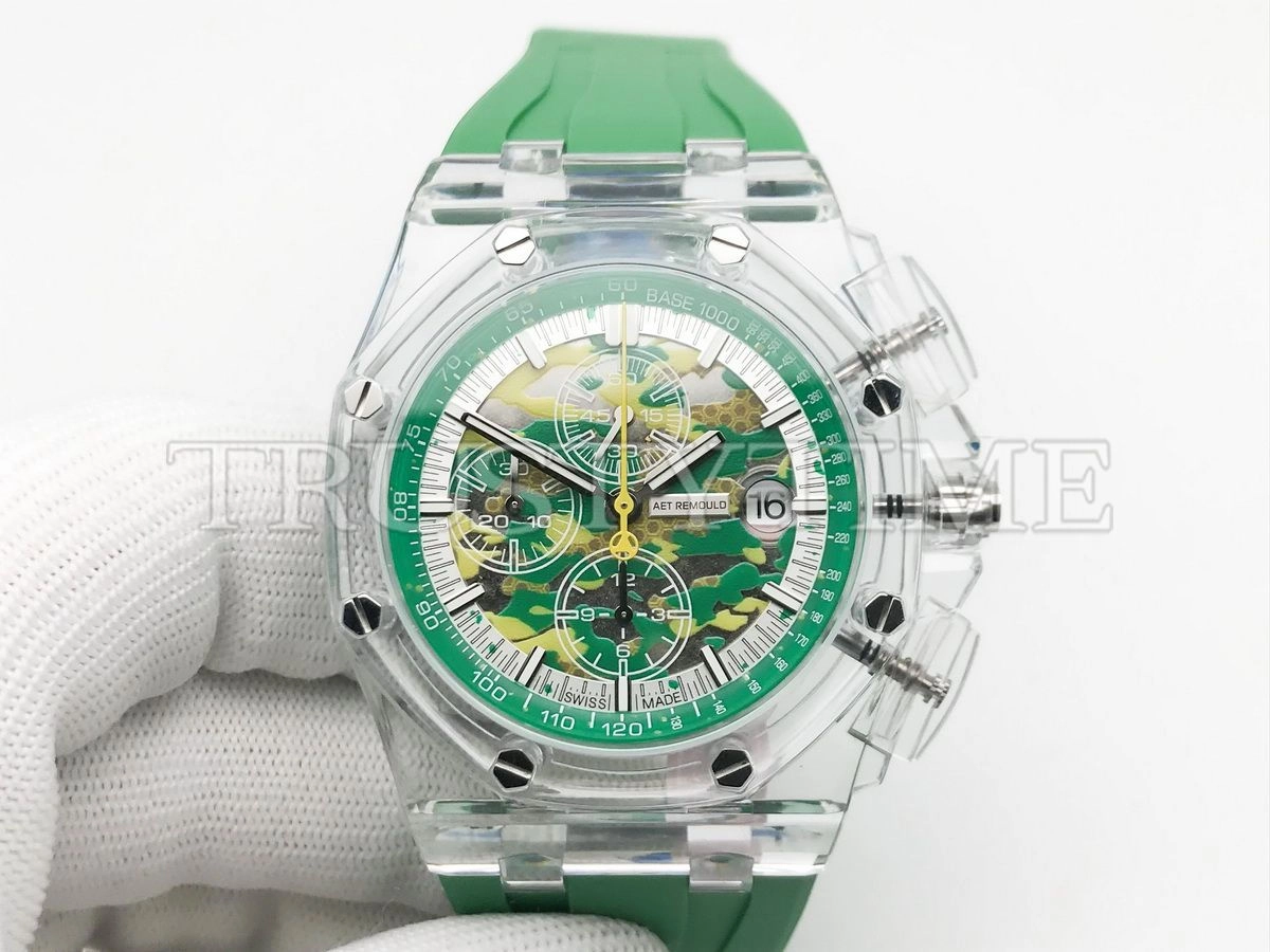 Копия часов Audemars Piguet Royal Oak Offshore Chronograph AET Remould Sapphire CHAMELEON