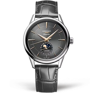Копия часов Longines Heritage Flagship Moonphase L4.815.4.52.2