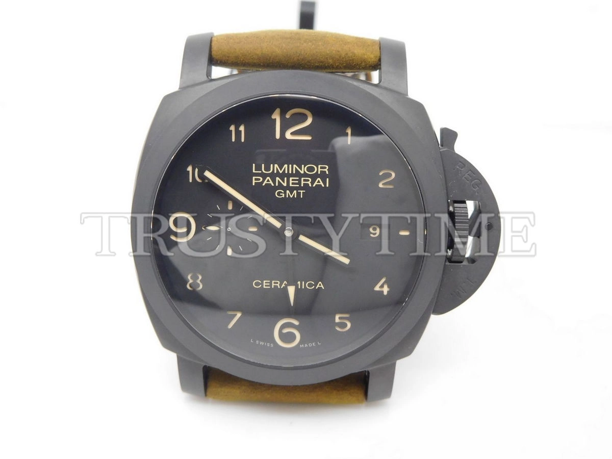 Копия часов Panerai Luminor 1950 3 Days GMT Automatic Ceramica 44mm PAM00441