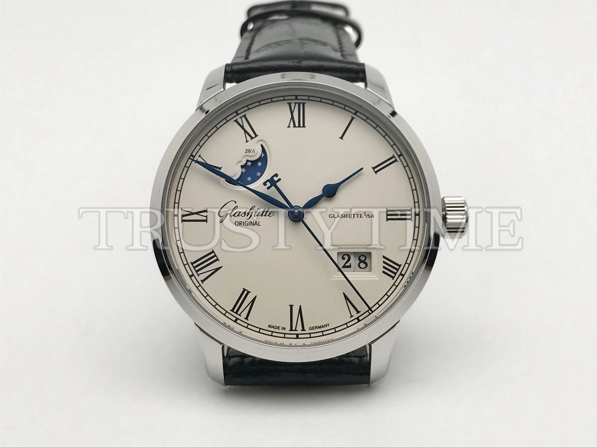 Копия часов Glashütte Original Senator Excellence Panorama Date Moon Phase 1-36-04-01-02-61