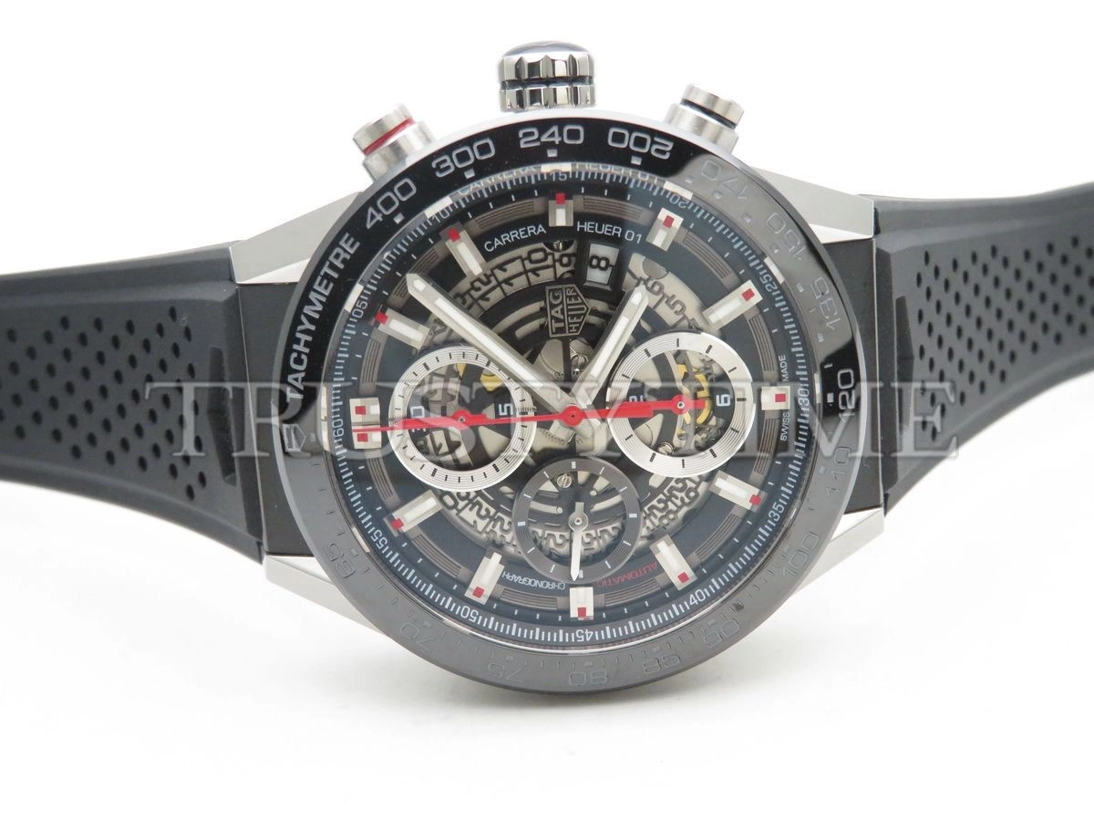 Копия часов Tag Heuer Carrera Calibre Heuer 01 43mm CAR201V.FT6046