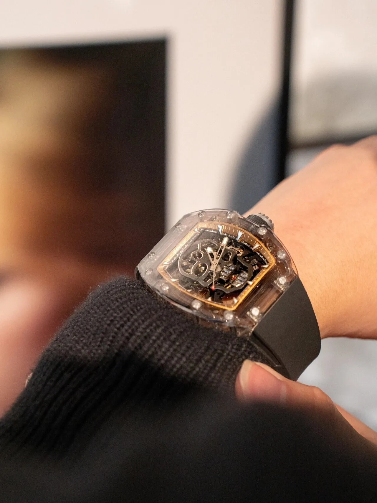 Копия часов CronusArt Sapphire Watch CM08-020
