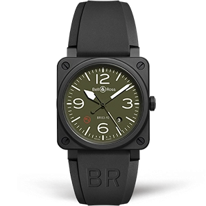 Копия часов Bell & Ross BR 03-92 Military Type BR0392-MIL-CE