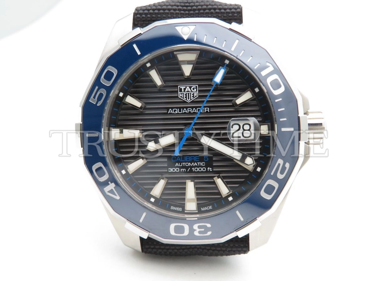 Копия часов Tag Heuer Aquaracer Calibre 5 43mm WAY201C.FC6395