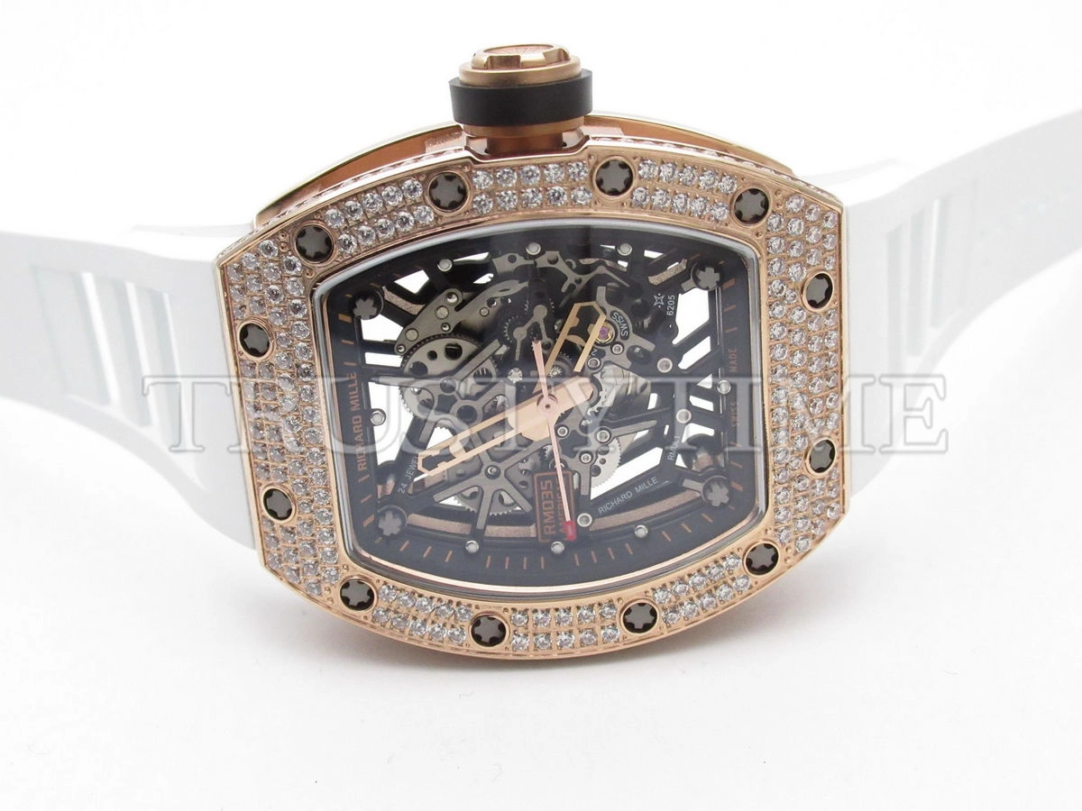 Копия часов Richard Mille RM035-02 Americas Skeleton