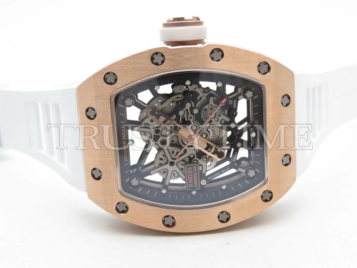 Копия часов Richard Mille RM035 Americas Skeleton