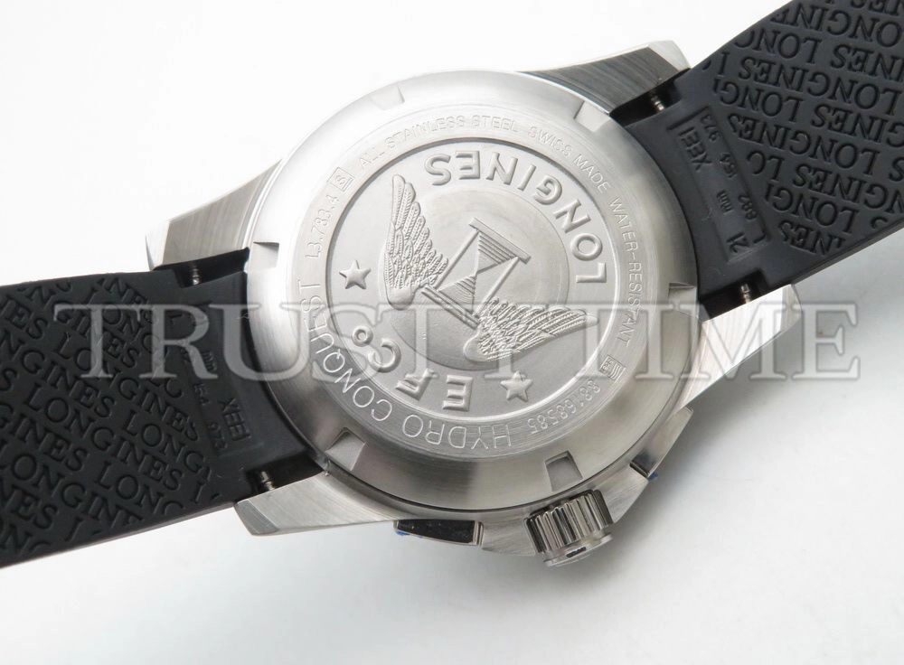 Копия часов Longines Sport Hydroconquest Automatic Chronograph 43mm L3.883.4.56.9