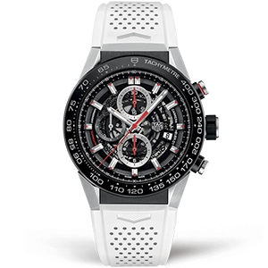 Копия часов Tag Heuer Carrera Calibre HEUER 01 Chronograph 45mm CAR2A1Z.FT6051