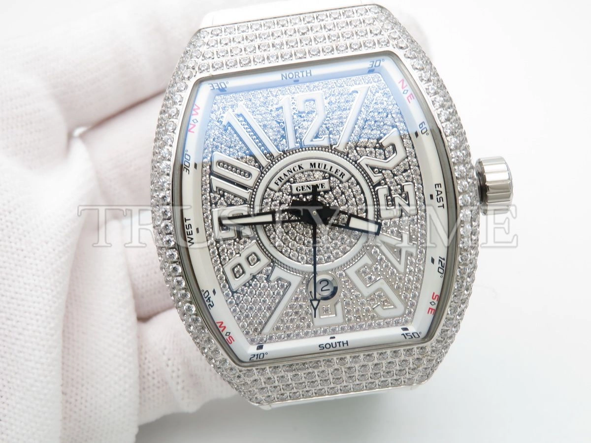Копия часов Franck Muller Vanguard V-45-SC-DT-D-CD-OG-BC