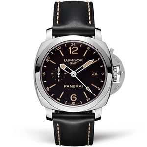 Копия часов Panerai Luminor 1950 3 Days GMT 24h Automatic Acciaio 44mm PAM00531