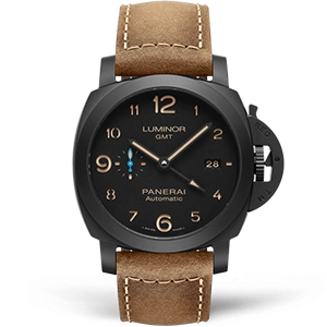 Копия часов Panerai Luminor 1950 3 Days GMT Automatic Ceramic 44mm PAM01441